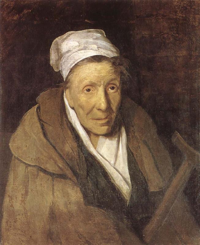 Theodore Gericault A woman with spelmani